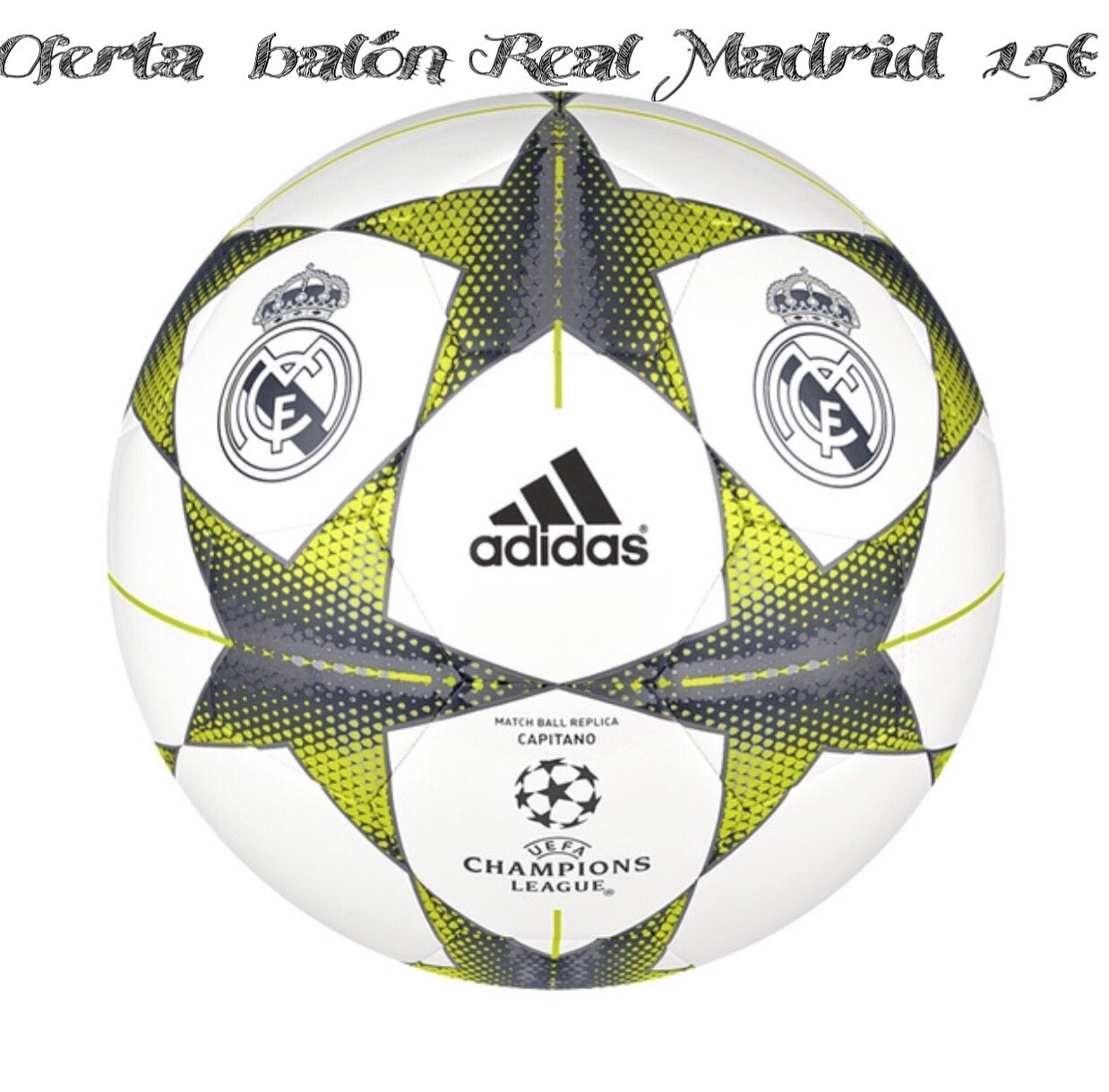 La Tormenta Astorga Twitter: "Oferta balón Adidas Real Madrid Champions a 15€ que vuelan https://t.co/CF2gcCUAqN" / Twitter