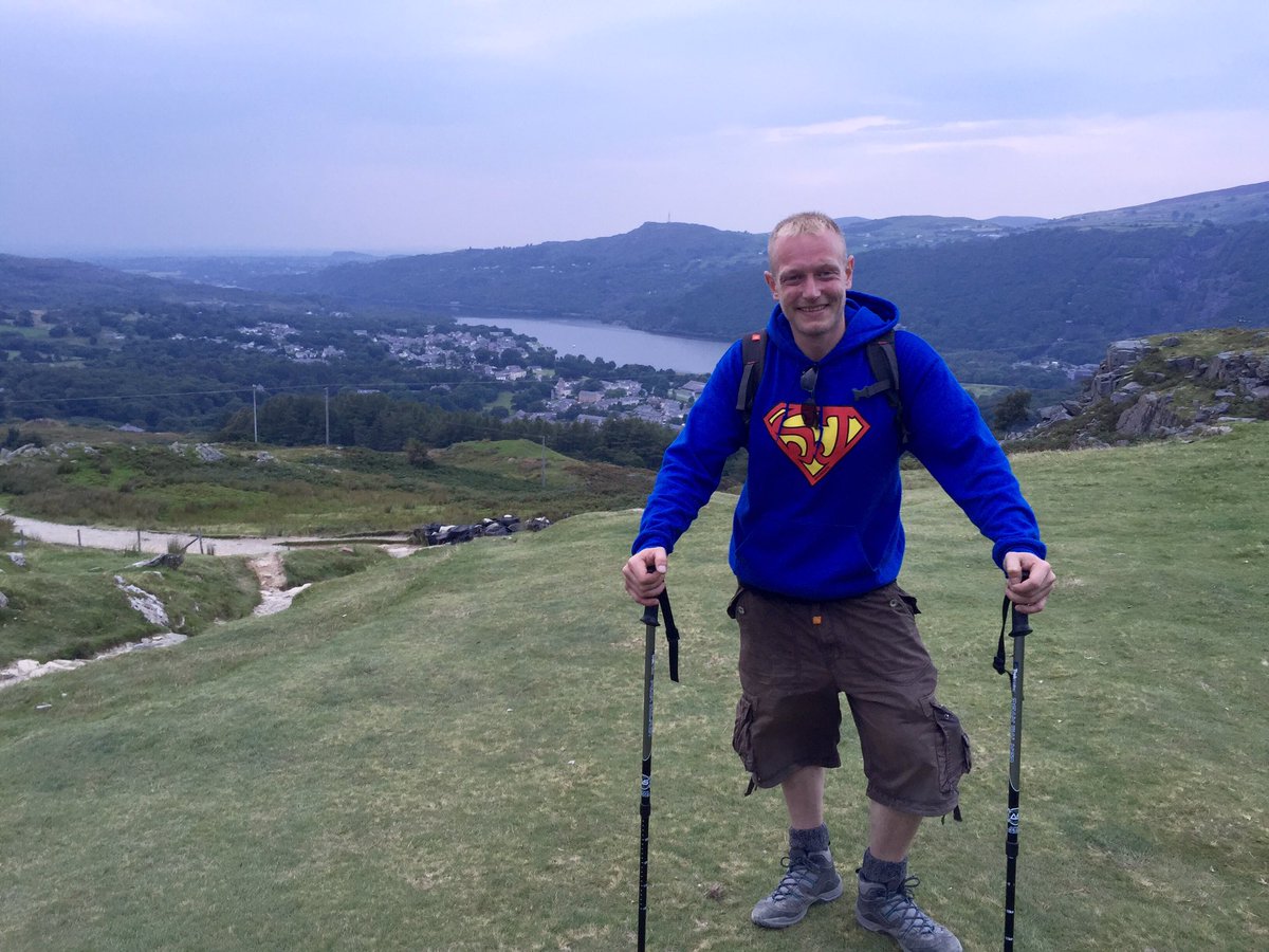 DawnFidler's tweet photo. Snowdon - such stunning views, a steep climb but worth every mile, big thanks to my trek buddy @Bakewellcarpet 👍🏻 https://t.co/tNAlVEIMq3