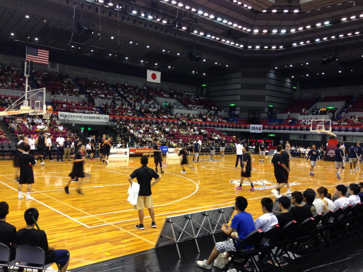 日本バスケットボール協会 Jba 代表 試合日程 男子国際親善試合16 静岡大会 浜松アリーナ 選手入場し ウォーミングアップ開始 ティップオフまで あと分 18 00 男子日本代表vsジョージ ワシントン大学 Akatsukifive