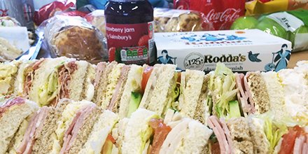 Celebrating the 1st anniversary of our merger with <a href="/TheLandlordHub/">The Landlord Hub</a> the only way we know how... WITH TONS OF FOOD!