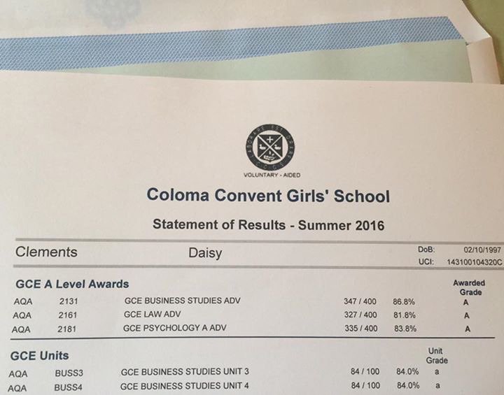 #superproud of Daisy &amp; Charlie who smashed their results. All that hard work paid off, now go party