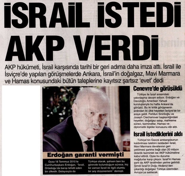 İsrail'in istediği her konuda onların yararına karar verdiler.