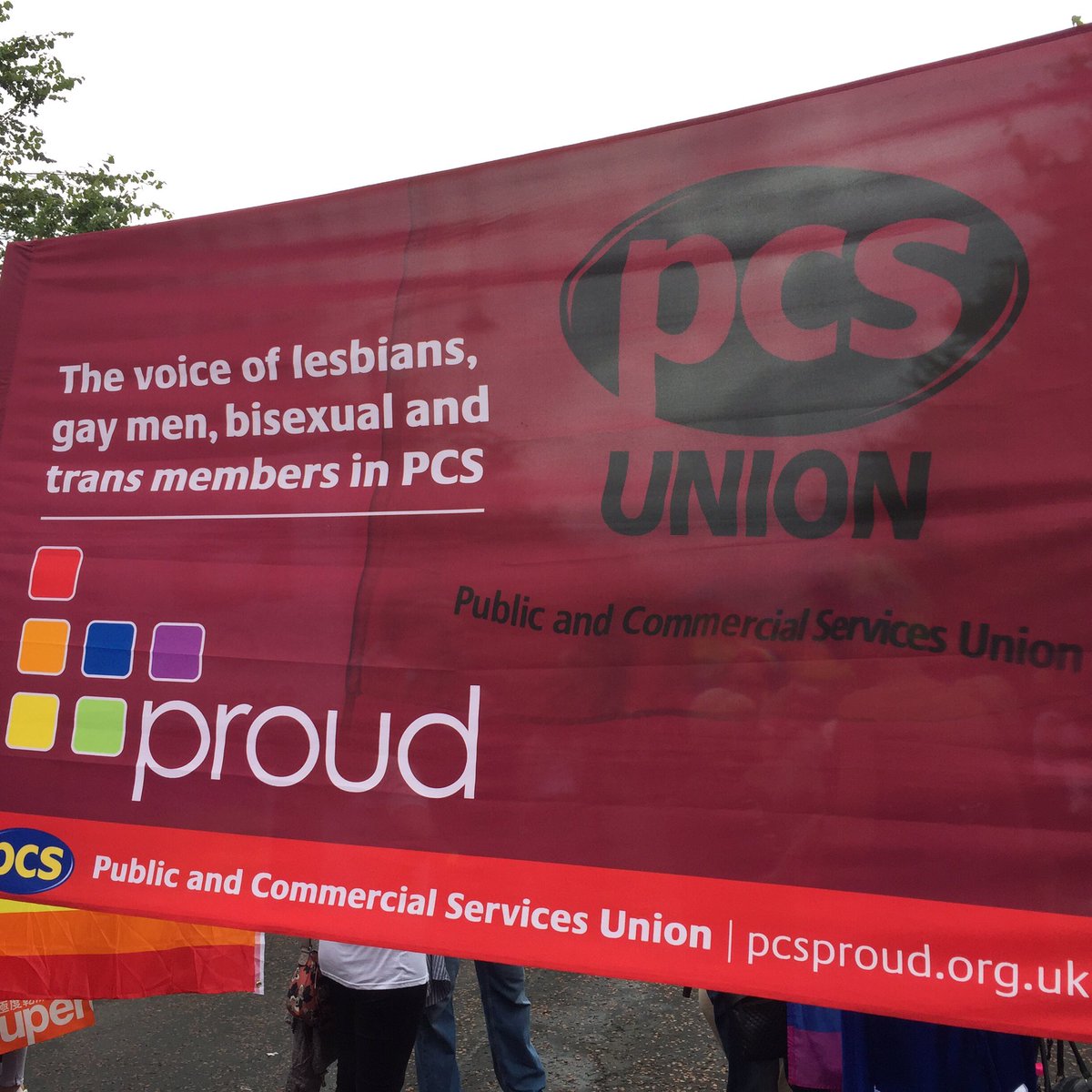 Join us and <a href="/STUCLGBT/">STUCLGBT</a> tomorrow for #PrideGlasgow. @Kris_Hendry will be at Glasgow Green 11:15, assemble for 11:45