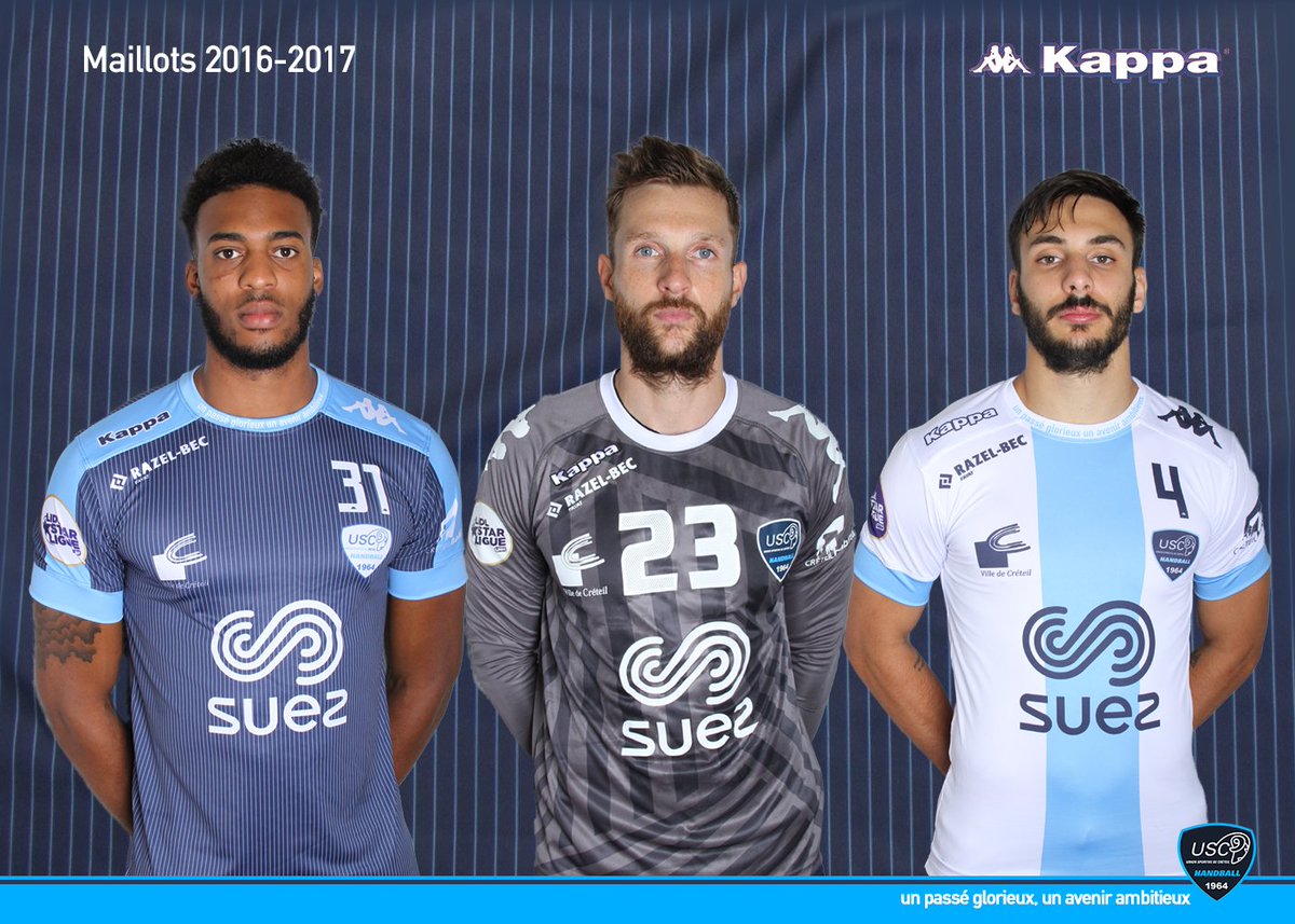 #Officiel - Nouveaux maillots USCHB <a href="/KappaFrance/">Kappa 🇫🇷</a>  pour la saison 2016-2017 uschb.fr/decouvrez-les-…