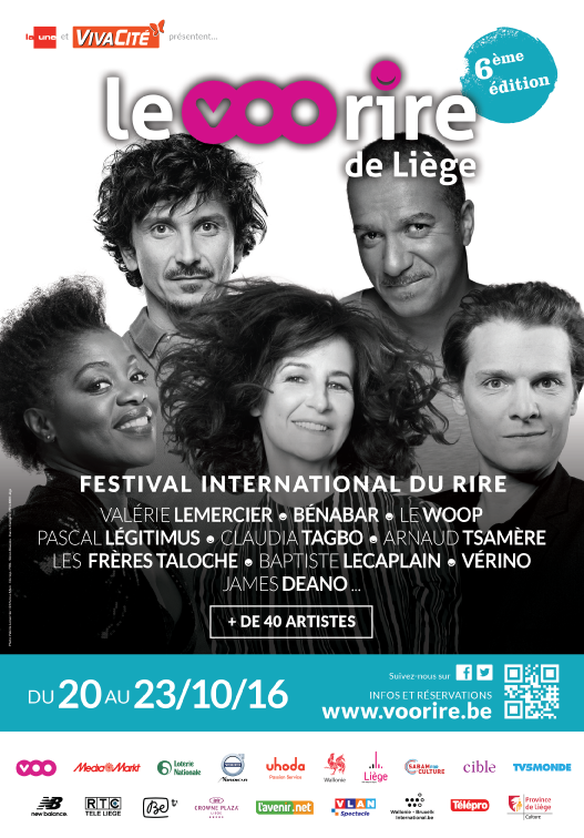 VooRiredeLiege's tweet photo. Nous vous attendons dans les salles de Liège pour venir rire avec nous! #Voorire2016 :-) https://t.co/UbfwWNUlkU https://t.co/VWg31fWK0H