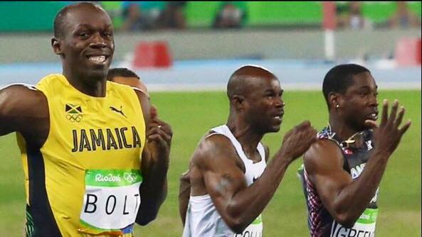 100m
08: #Gold 
12: #Gold
16: #Gold

200m
08: #Gold
12: #Gold
16: #Gold