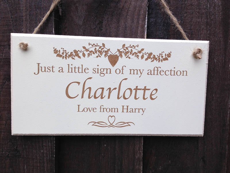 ALittleSign's tweet image. Personalised Birthday plaques created by us at Little Signs