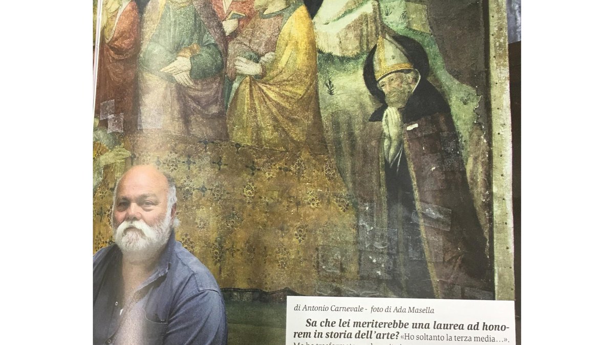 Umbria24's tweet image. Custode dell’arte dimenticata: ha trasformato deposito di capolavori in museo @dariofrance shar.es/1w0ABq