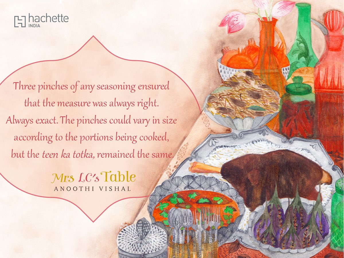 HachetteIndia's tweet photo. Explore anecdotes of the intuitive & imperious Mrs. LC in @AnoothiV’s #MrsLCsTable. #OutNow https://t.co/wJRLR8NZwA https://t.co/w5ETSWJONd