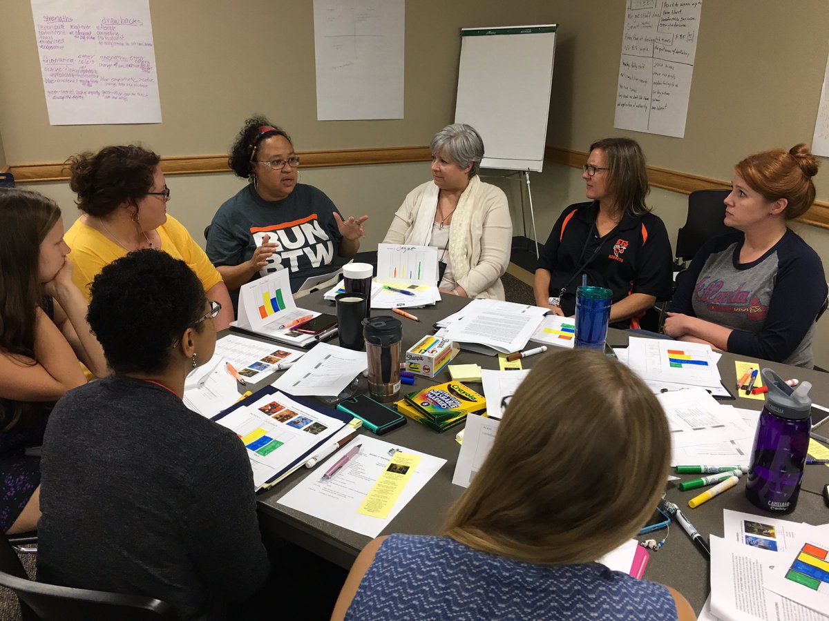 JamieLomax76's tweet photo. #BTWHornets starting the year off right. Connections help get work done! #TPSontheMove @TulsaSchools @deborahgist https://t.co/6qdaqNytV4