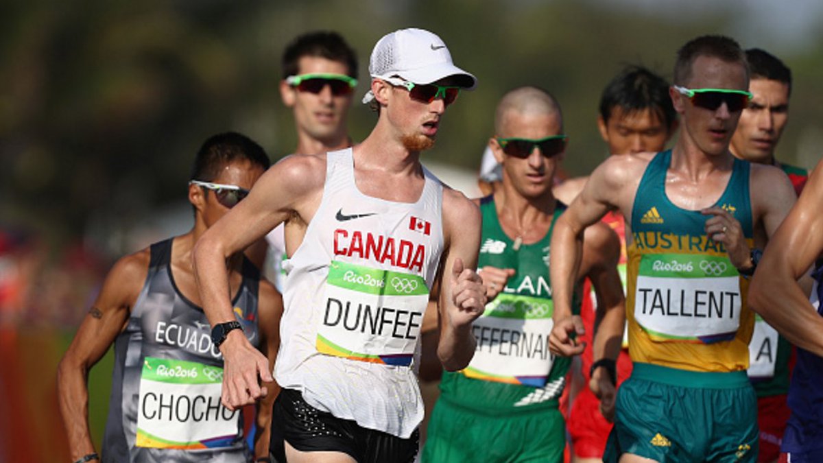 MEDAL ALERT After disqualification of Hirooki Arai, Canada's Evan Dunfee wins bronze in men's