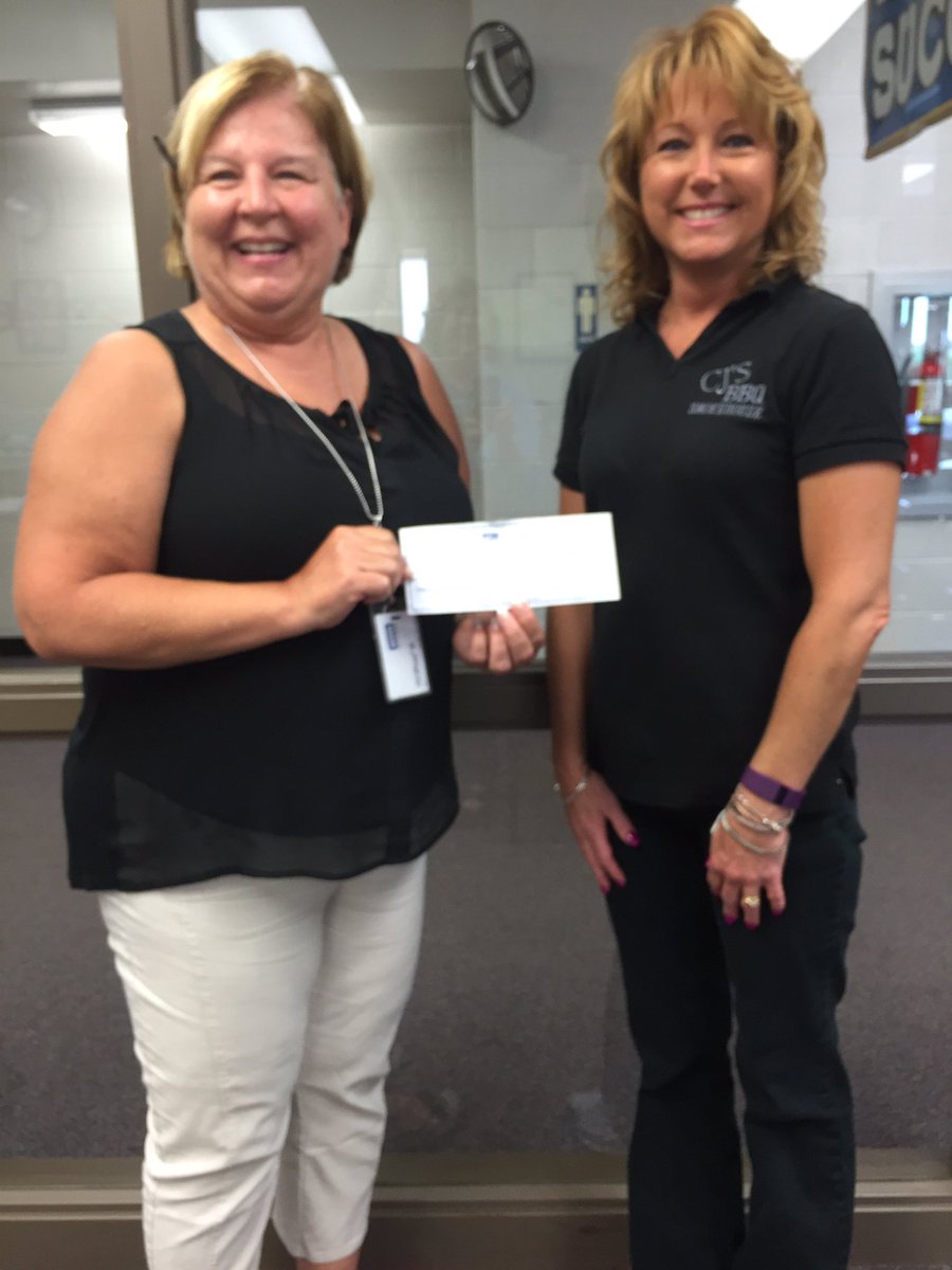 Thank you C. J.' S BBQ for your generous donation to the AS program of the LIU#12.