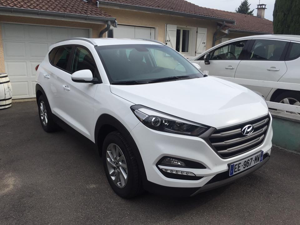 HyundaiFrance's tweet photo. Encore un fan qui pense à nous :"Merci #Hyundai pour le #Tucson et les places #OLSMC...Allez l' @OL" #PartagerTucson https://t.co/cpBcHOl2sP