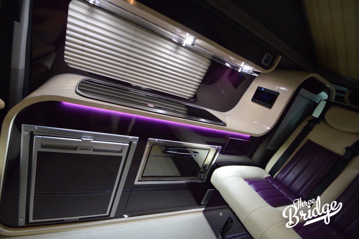 Trek_RV's tweet photo. Infinity 2 SWB camper conversion in purple #campervan #vwtransporter #threebridge #vwt5 #vwt6 #camperconversion https://t.co/Tdp2zJluXq