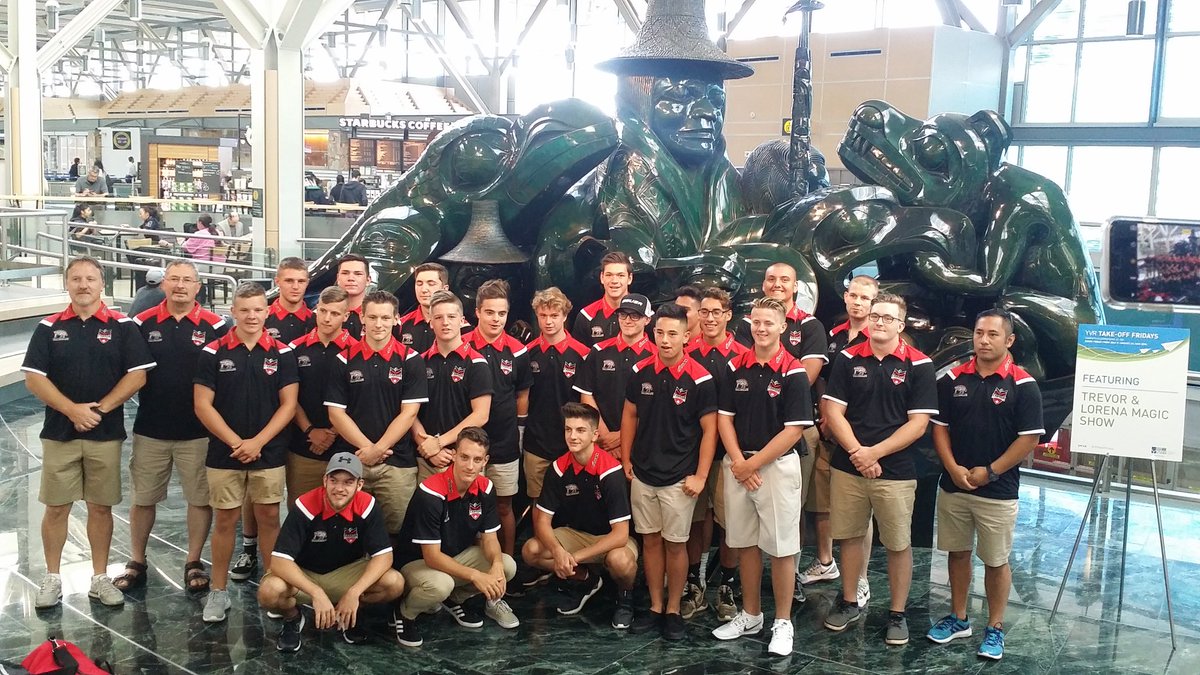BCKewlpilot's tweet photo. Dropped my Nephew and  teammates off to Jamaica for the U17 Team Canada Rugby @yvrairport  #YVRTakeoffFridays https://t.co/m7G6tIysPt