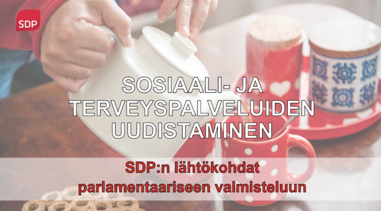 Sosialidemokraatit on Twitter: "Juuri päättyneessä infossa esitellyt # ...