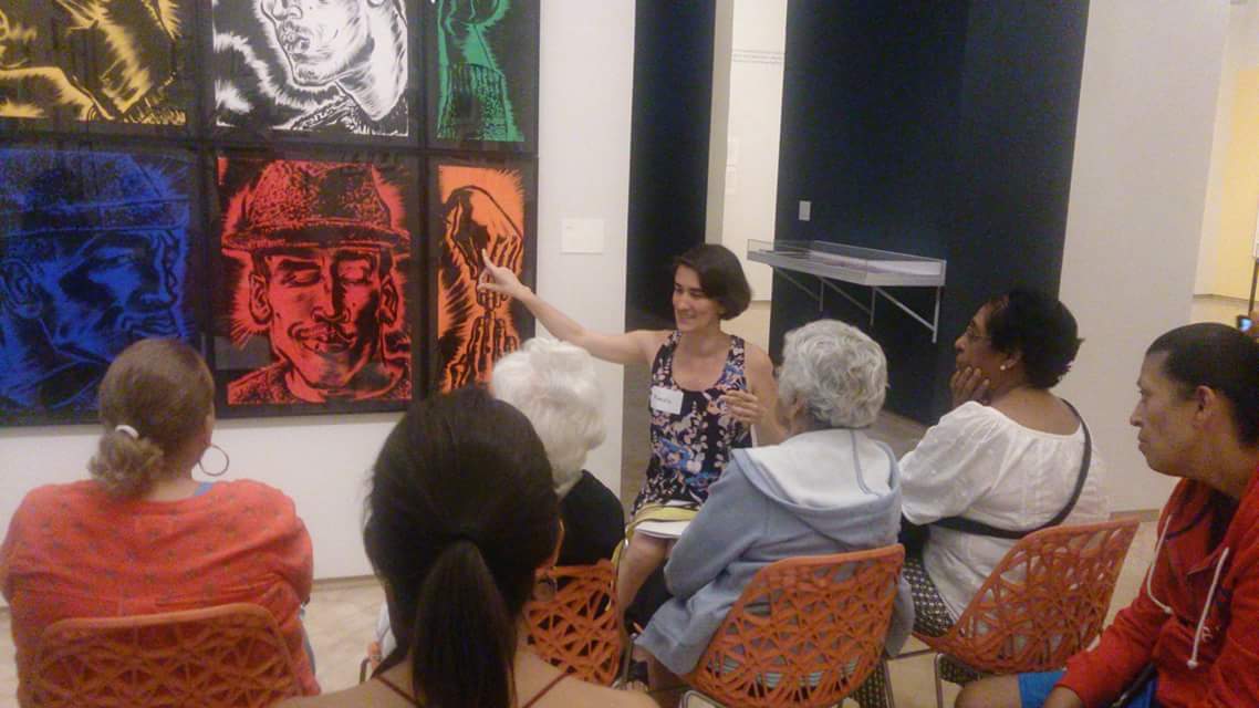 Enjoying with DOZE's art works, one of the 50 greatest NYC graffiti writers at El Museo del Barrio!