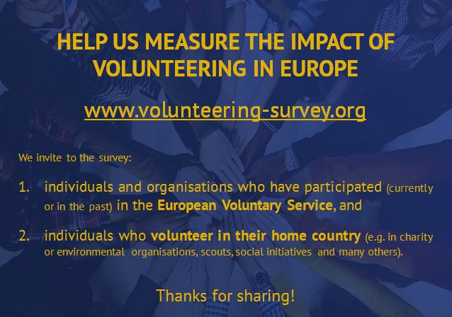 memo_tool's tweet image. volunteering-survey.org Will you help us? @euroscoutinfo @Greenpeace @GreenpeaceEU @Eurodiaconia @ymca