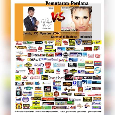1015visfmradio's tweet photo. Tunggu ya tgl 22 #PemutaranPerdana 
@esalrevano
@meiviners
@tataliemrecord @thommyVis #MDvis https://t.co/QislNVqlYN