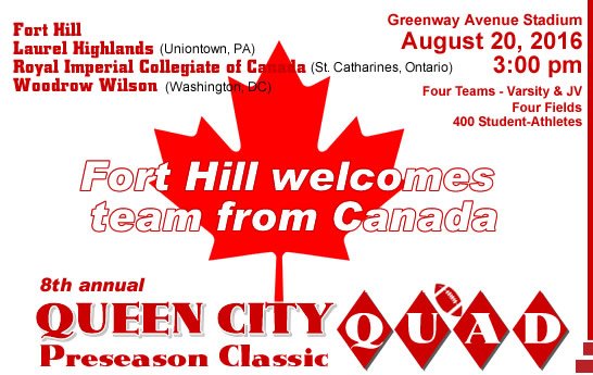 FH_Football's tweet photo. #FH welcomes RICC, along with Laurel Highlands and Woodrow Wilson to Cumberland tomorrow for the Quad Scrimmage. https://t.co/uEz0hbU0g4