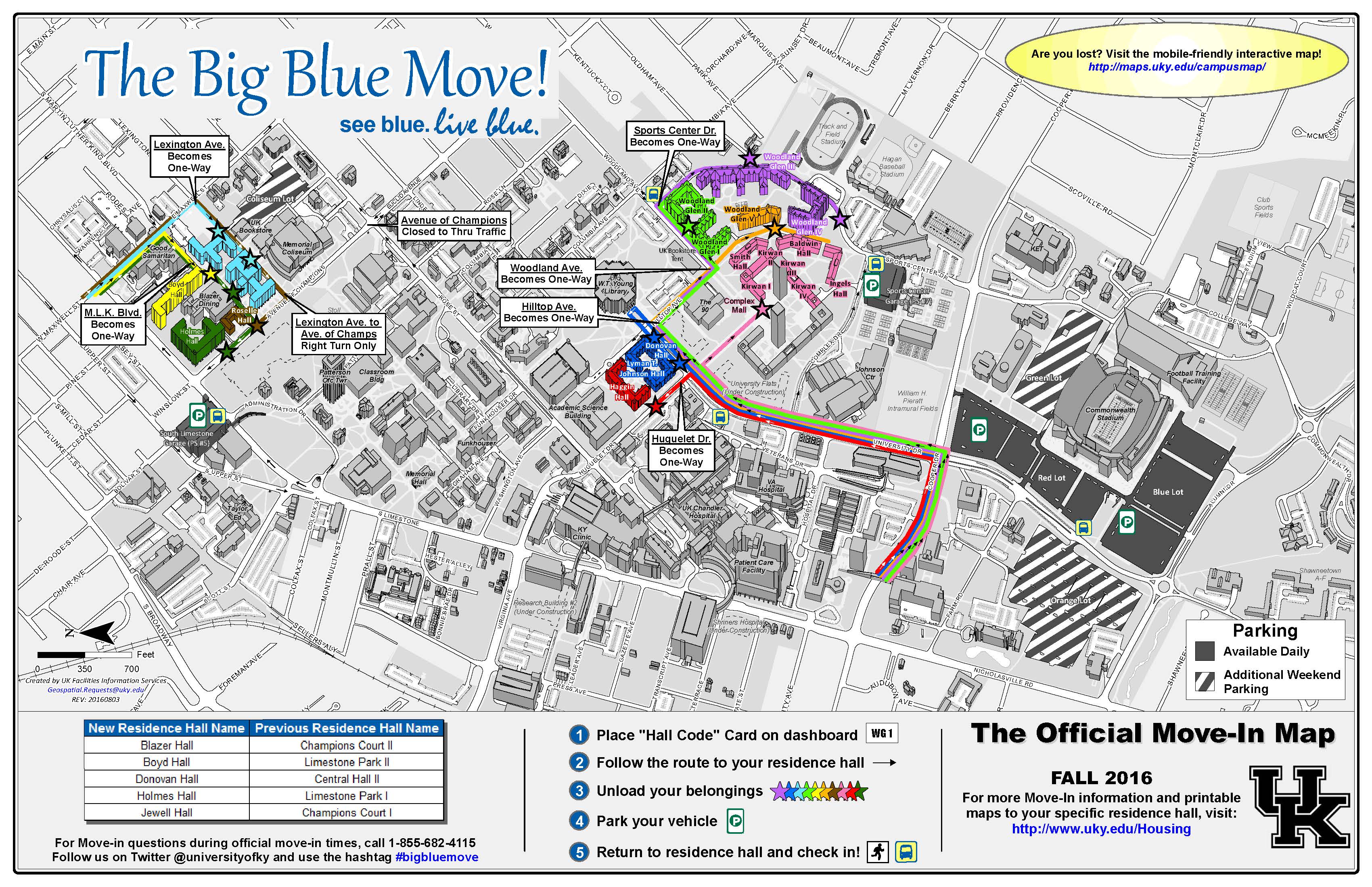 Map Of University Of Kentucky