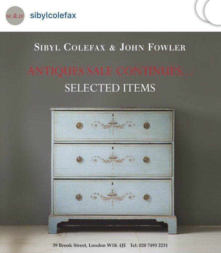 Colefax and Fowler tweet media