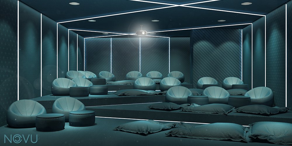 Öğrenci odanda çok mu sıkıldın? Sinema odası gibi birçok hobi odasının yer aldığı,