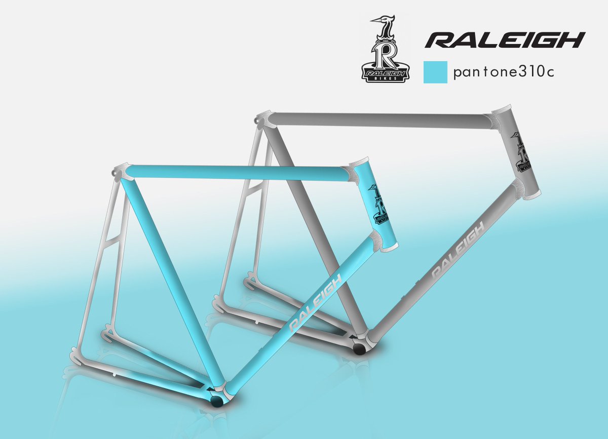 Drawing up some new bike frame designs #raleigh #deisgn #illustrator #bikes #roadbike #cycling #custom