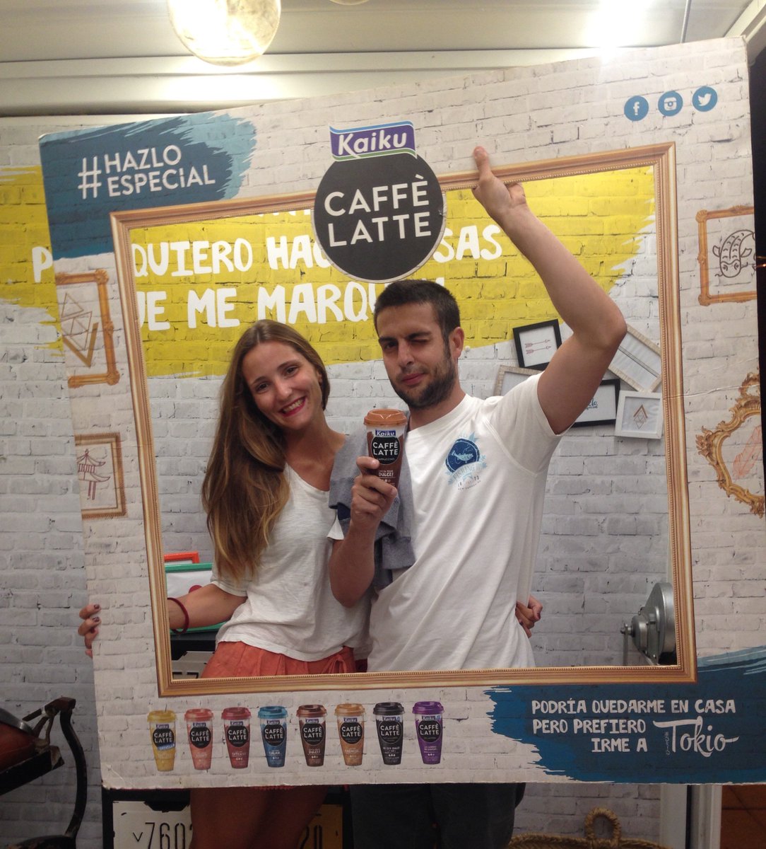 adellla's tweet photo. Preferimos irnos a Tokio con @kaikucaffelatte 

#HAZLOESPECIAL https://t.co/xx8cTmNLil