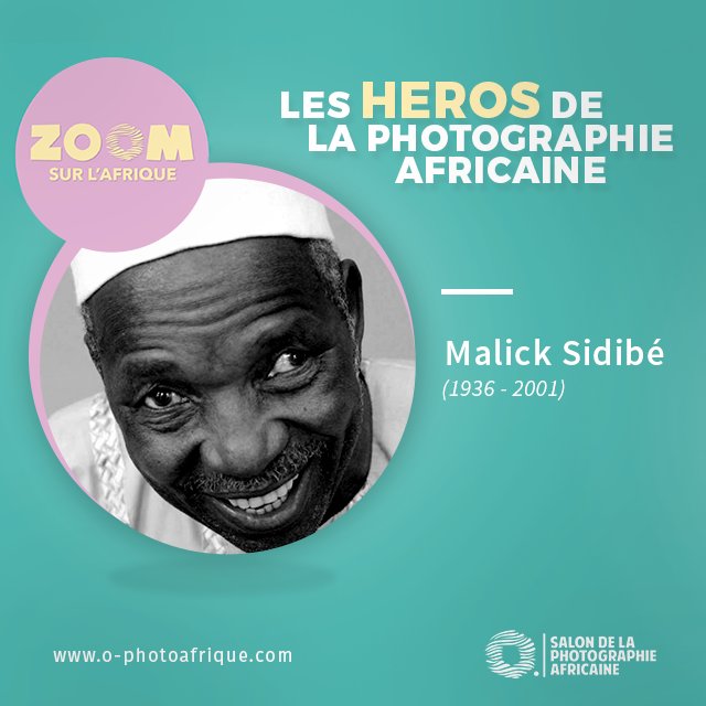 OPhotoAfrique's tweet photo. Né à Soloba en 1936 Malick Sidibé se forme à la bijouterie avant d’apprendre la photographie en 1955. 
#OCAP2016 https://t.co/Dt6fax1I9j