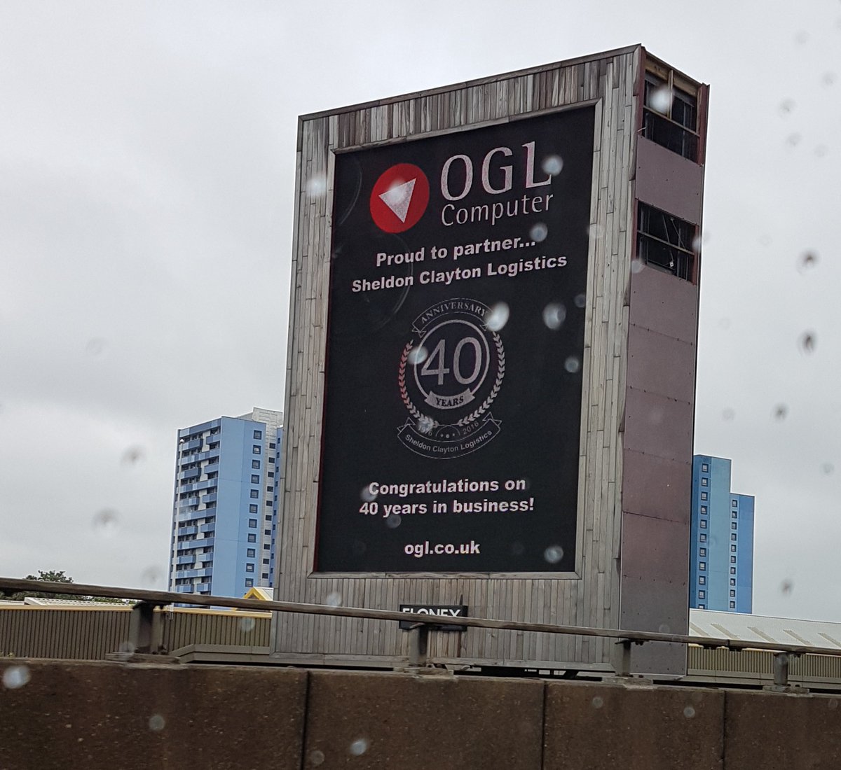 SheldonClayton_'s tweet photo. Our lovely partners OGL sharing our 40 year achievement! Thanks you for supporting us! https://t.co/RtmUEdclLM