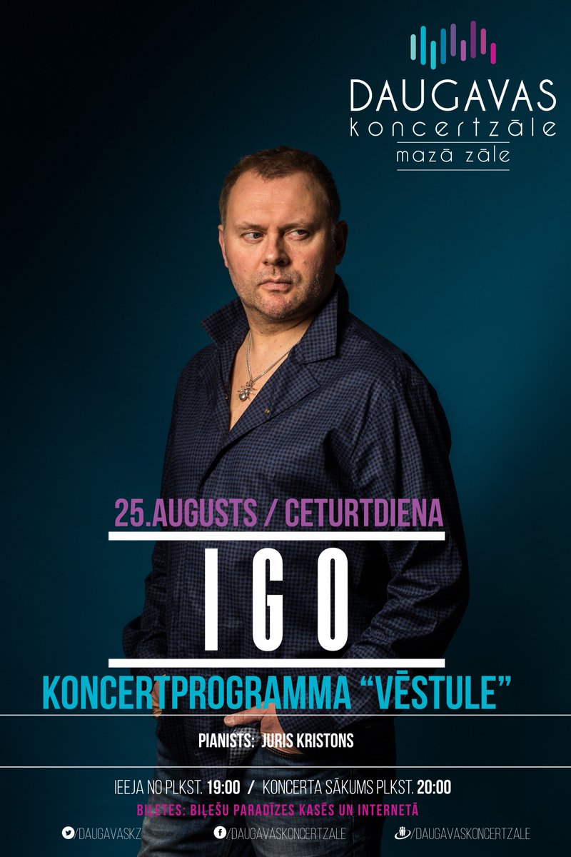 Šogad mums vasara tik īsa, ka jaunnedēļ pie mums pēdējais koncerts no brīnišķīga mākslinieka, no <a href="/Igomm/">Igo /Rodrigo Fomins/</a>​ - "Vēstule"