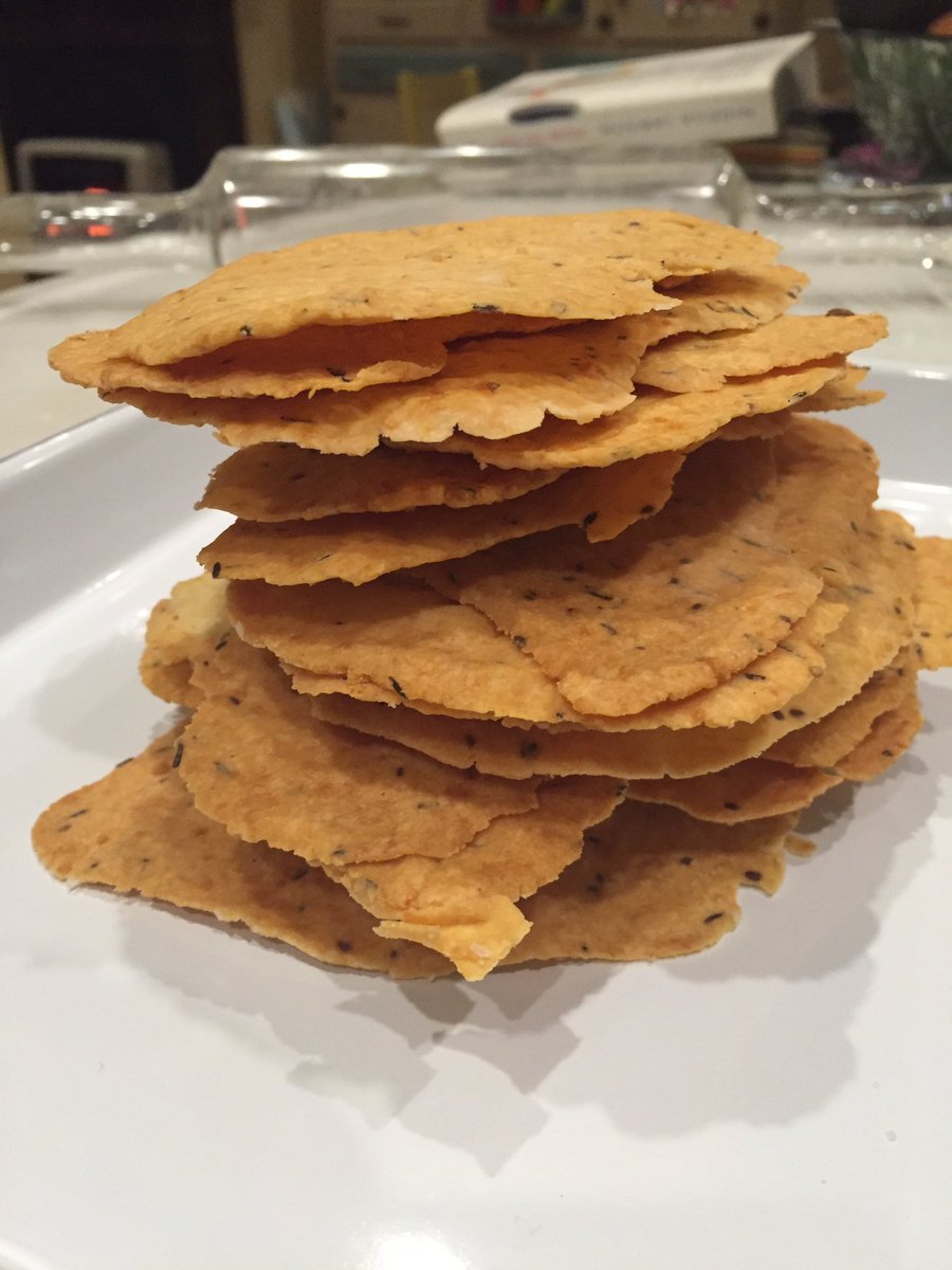 annabelcrabb's tweet photo. I don't want to big this up too much, but I am very close to achieving the perfect GF cheesy cracker https://t.co/NaIVrr0BO6