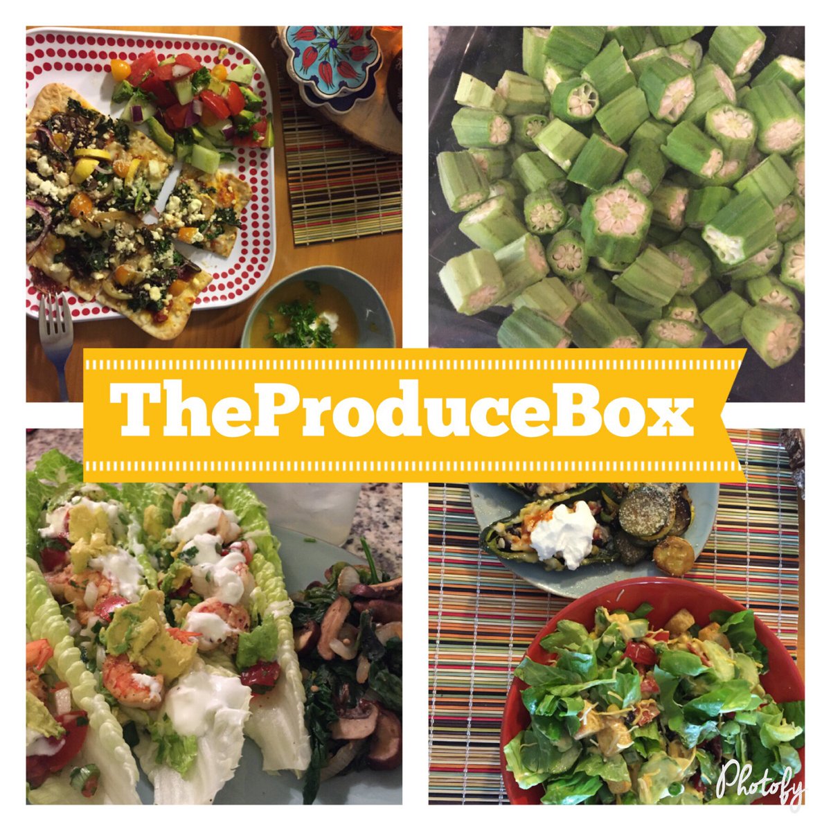 JenSchellenblab's tweet photo. I've made so many fresh and healthy meals made from local produce! https://t.co/KL1JTtZrUf #photofy #theproducebox https://t.co/ph5bjX96kX