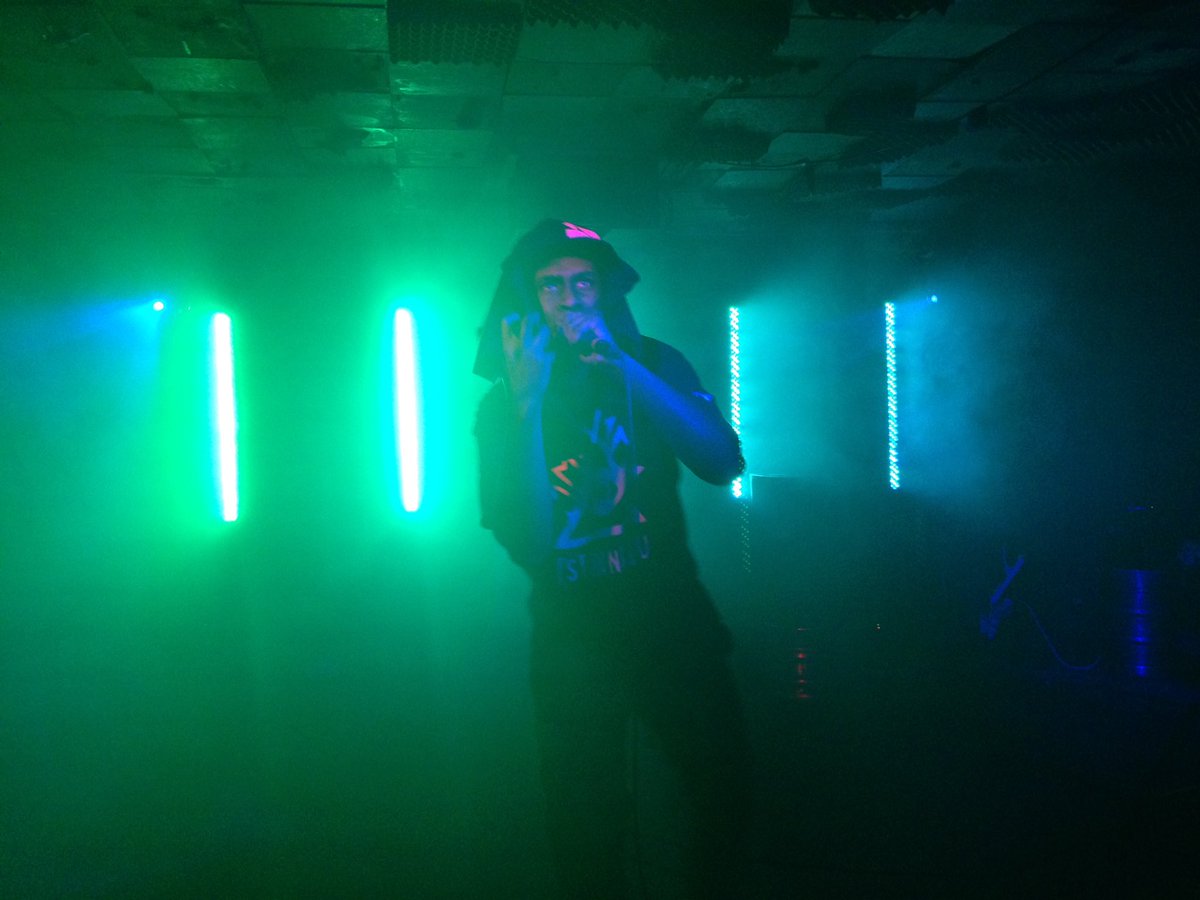 The insurmountable  <a href="/godseviltwin360/">Lord Rao</a> from <a href="/strange_u/">Strange U</a> last night at the Hey!Zeus launch <a href="/_Birthdays/">Birthdays</a>