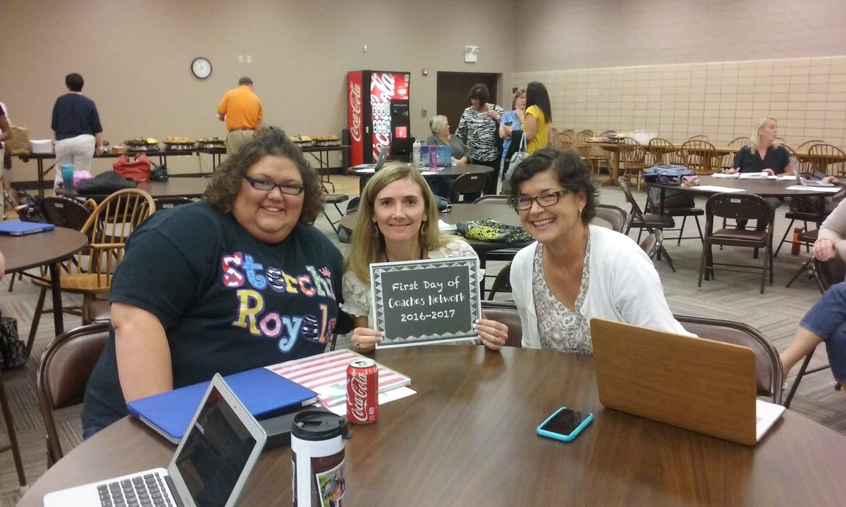 LynnsMetcalf's tweet image. #firstday #coachesnetworkkcs