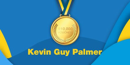 TAKEALOT's tweet photo. In first place our #TakeGold prize winner of a R10,000 Takealot voucher isโฆ https://t.co/MtaF6zUdwD