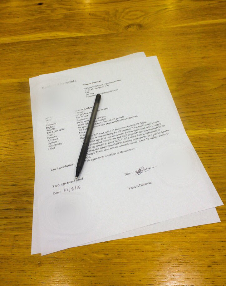 Francis_Novado's tweet image. Another track in the Bag 📋🖊✅

#HouseMusic #TechHouse #Techno #Producer