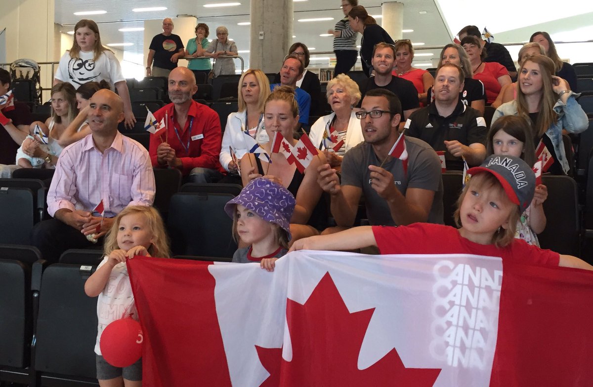 JSadiCBC's tweet image. Cheering on Mark de Jonge and Genvieve Orton...Go Canada!