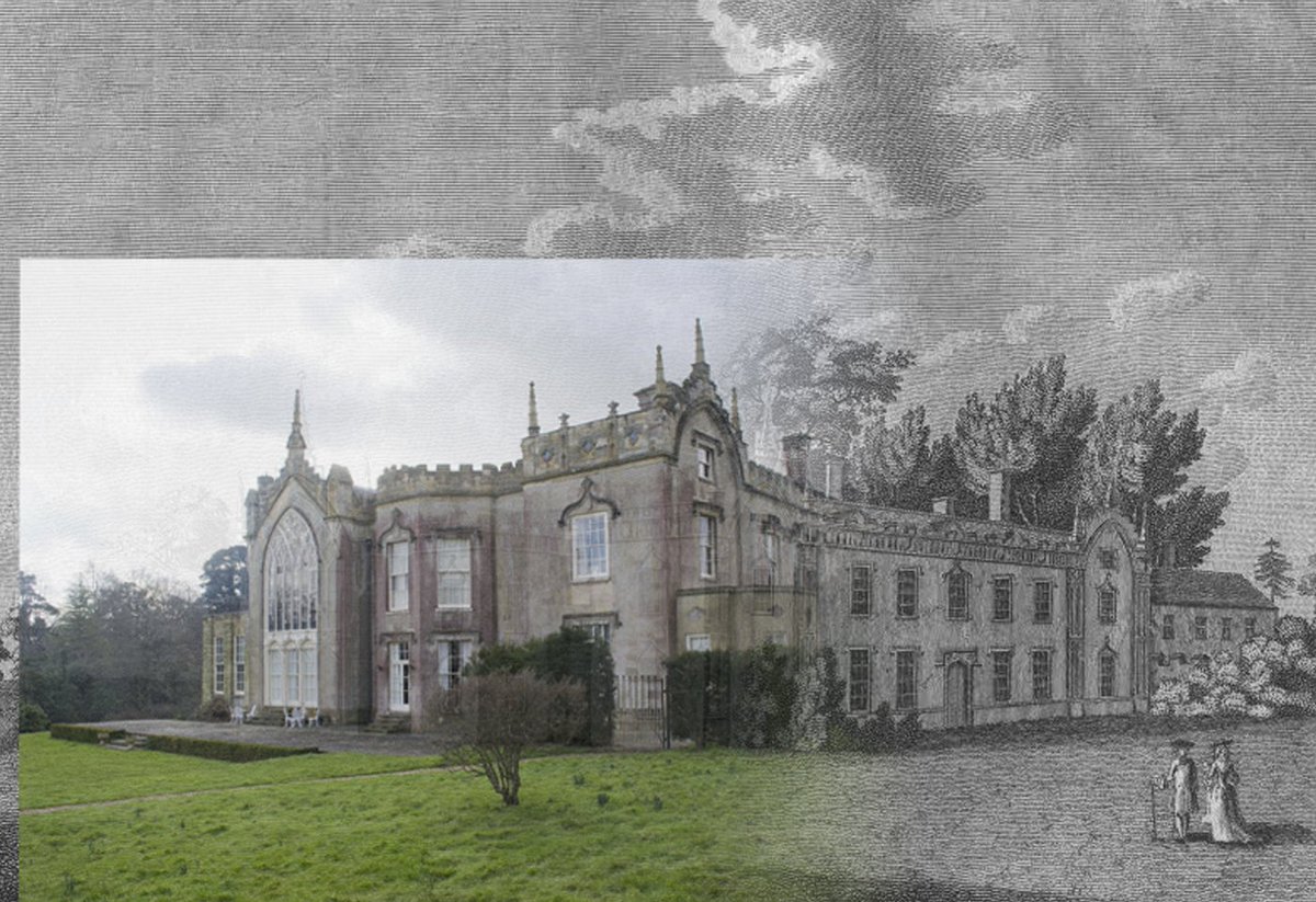 sheffieldparkNT's tweet photo. Sheffield Park then and now! (Created by Adam Hersey. Engravings courtesy of Sussex Past, painting copyright NT). https://t.co/Wc1sDKwsDH