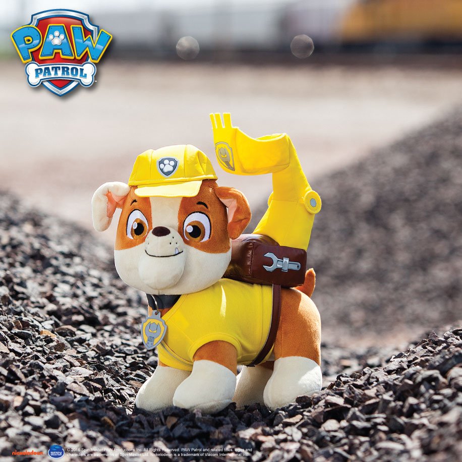 build a bear workshop paw patrol rocky