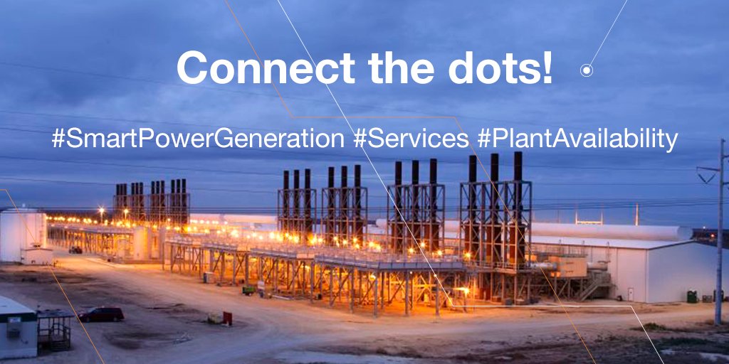 Connect the dots! #SmartPowerGeneration #Services #PlantAvailability bit.ly/2b28Sj9