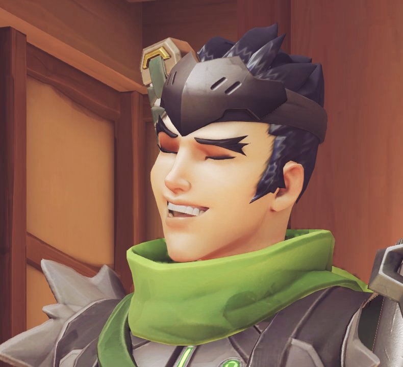 everyday i thank the universe for Genji Shimada and his eyemakeup.