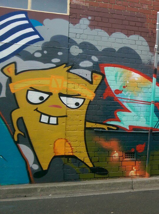 _NumbChucks's tweet photo. This wall looks mighty suspicious! Good thing Dilweed is on the case!
*Artwork via Slap618 on tumblr #numbchucks https://t.co/cYgobHzKdg