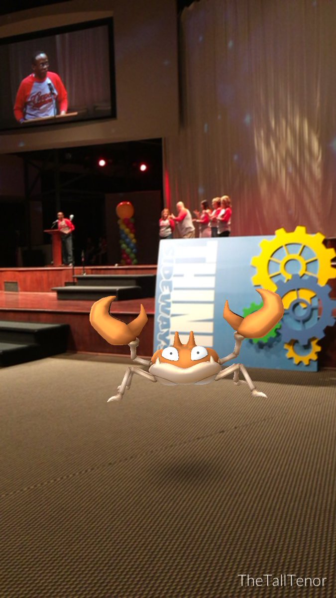 Even Krabby is thinking sideways...
#VillageNorth #CISDconvo16
