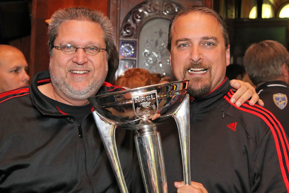 Thank you <a href="/IMSoccerNews/">Brian Quarstad</a>  and @chrislidholm  #MNSoccerHistory #40Years #NextStopMLS