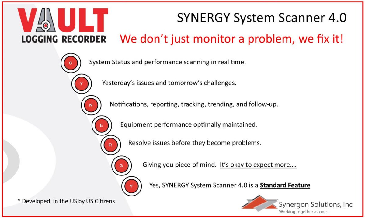 VaultLogging's tweet image. We don't just monitor a problem, we fix it! LoggingRecorder.com #PSAP #NG911 #WeDontJustMonitor