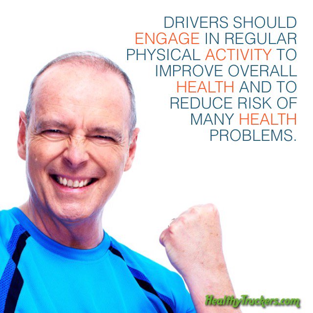 HealthTruckers's tweet photo. Drivers should engage in regular physical activity to improve overall health.

#HealthyTruckers #TruckersHealth https://t.co/2MGHY0YtYu