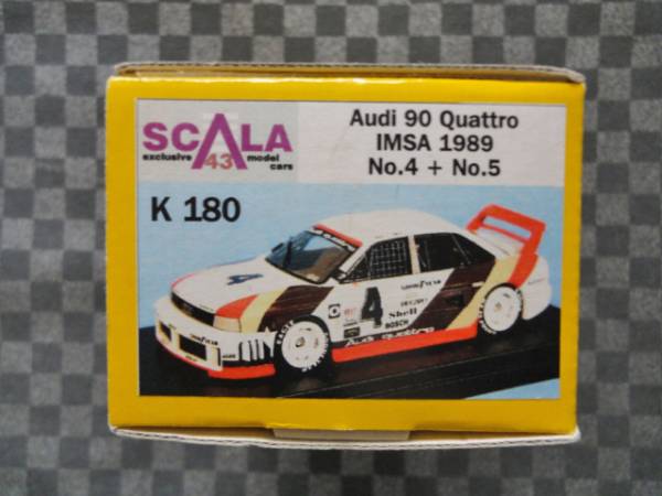 Scale 43　Audi 90 Quattro IMSA GTO 1989 1/43
現在の価格7,000 円
現在の入札数0
詳しくはコチラ⇒yslunch.x0.com/?id=x445809625