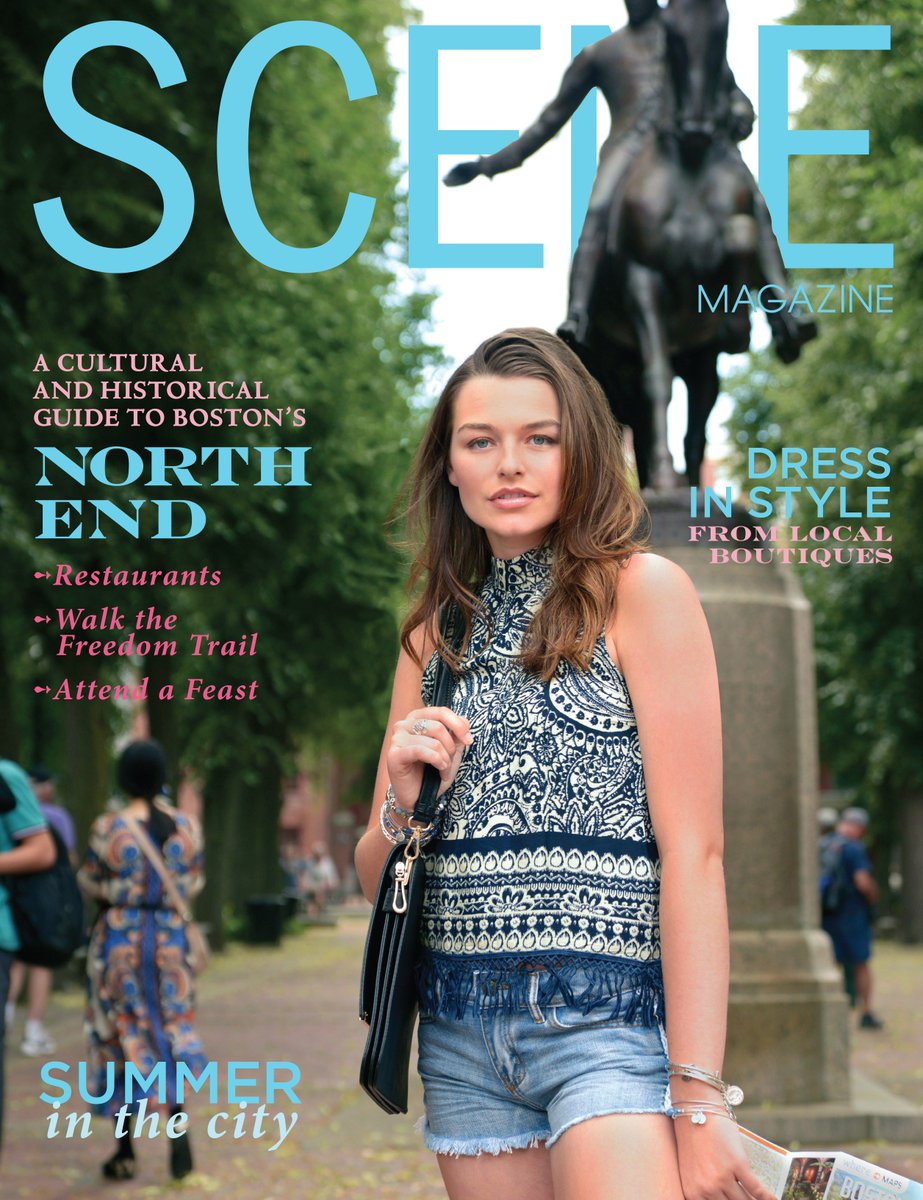 BostonSceneMag's tweet image. Summer in the North End.